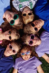 kids circle sunglasses smaller